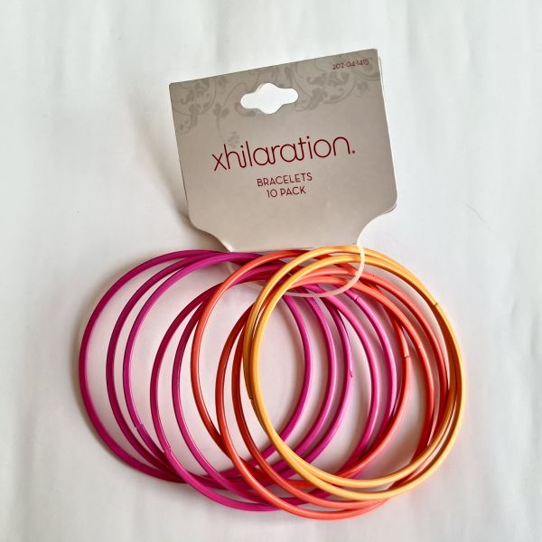 Pulsera multicolor de 10 piezas