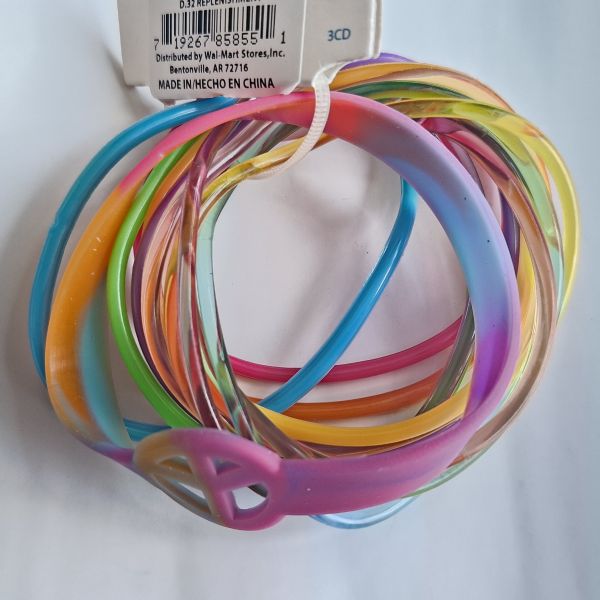 Manillas de goma 