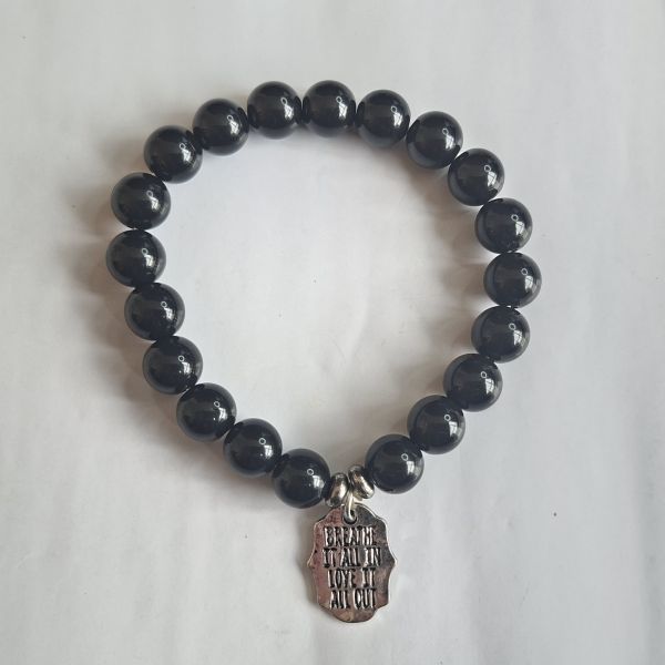 Pulsera con mensaje de paz