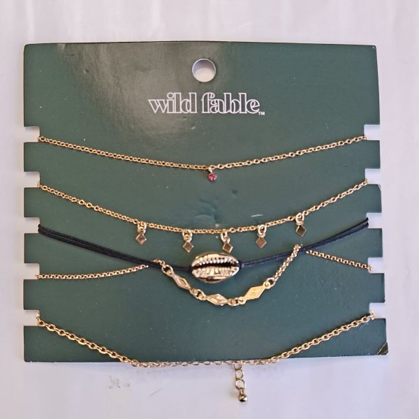 Set de Chocker dorados 