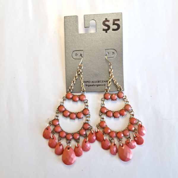 Aretes colos sandía 