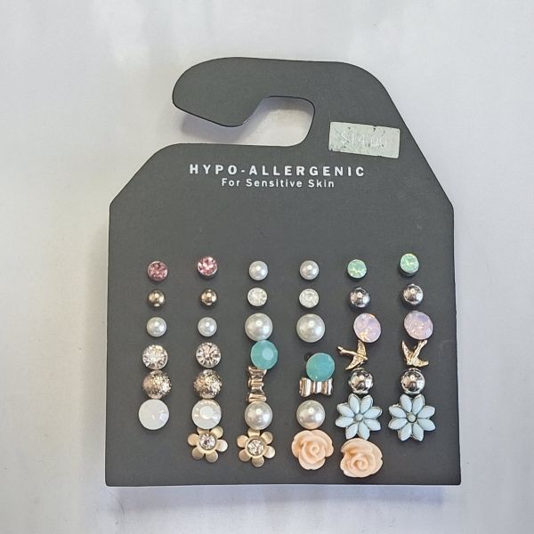 Set de aretes varios diseños 