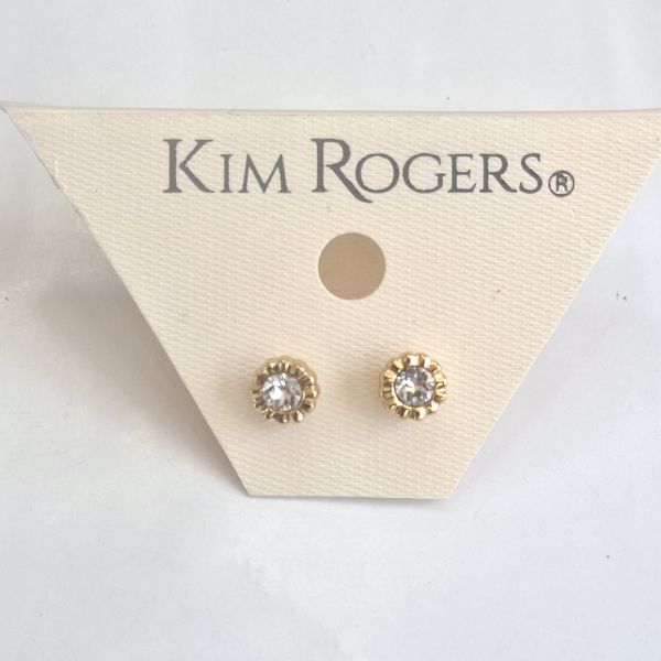 Aretes de sol con circon