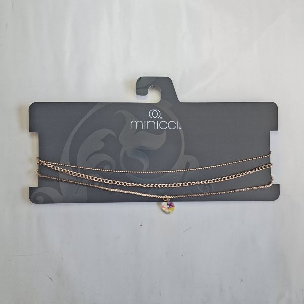 Set de Chockers oro rosa