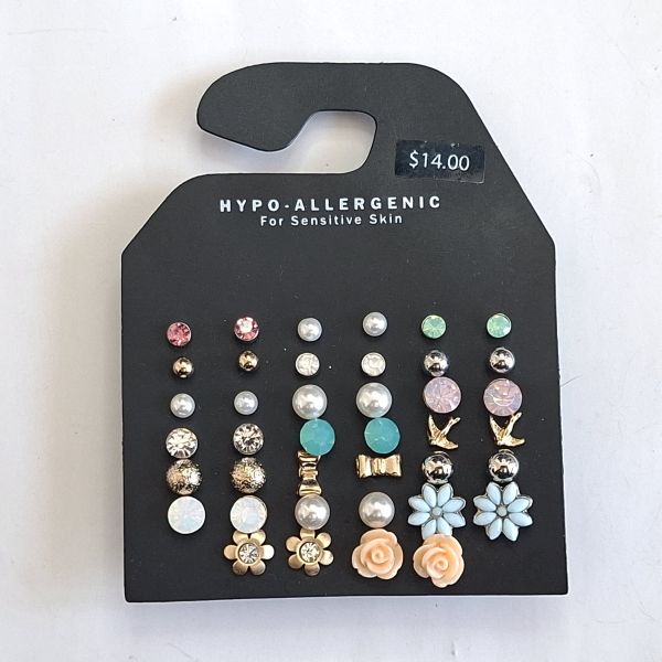 Set de aretes varios diseños 