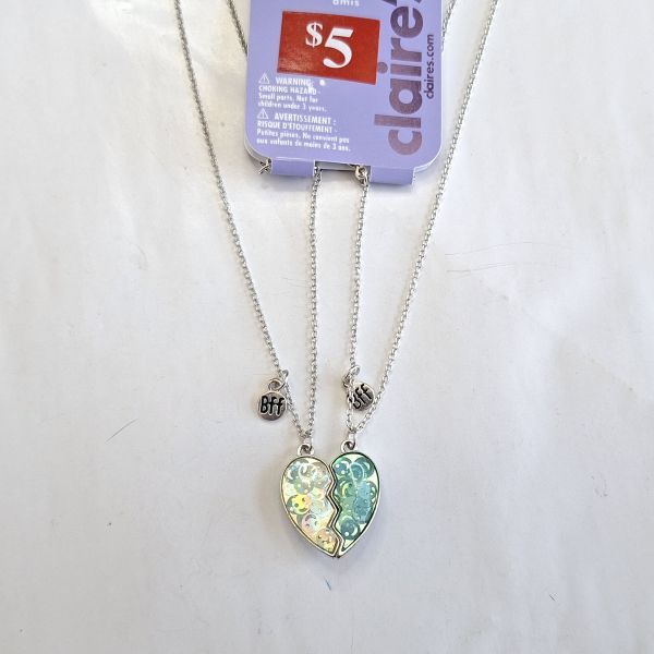 Juego de collares mejores amigas dijes con imán 