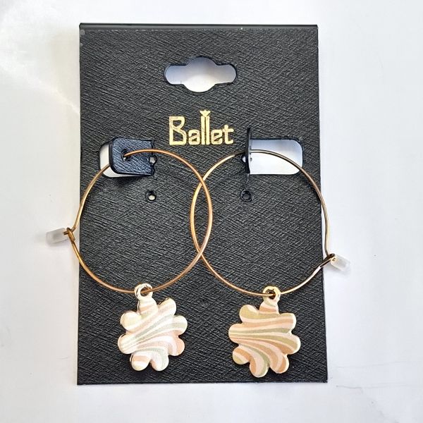 Aretes de flor 